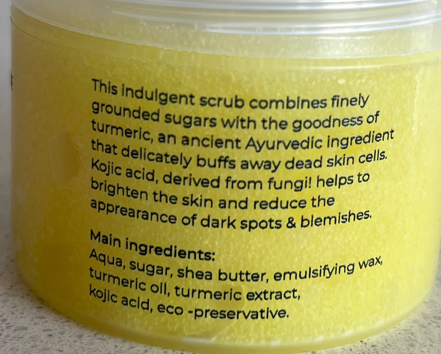 Tumeric & Kojic Body Exfoliator 180ml