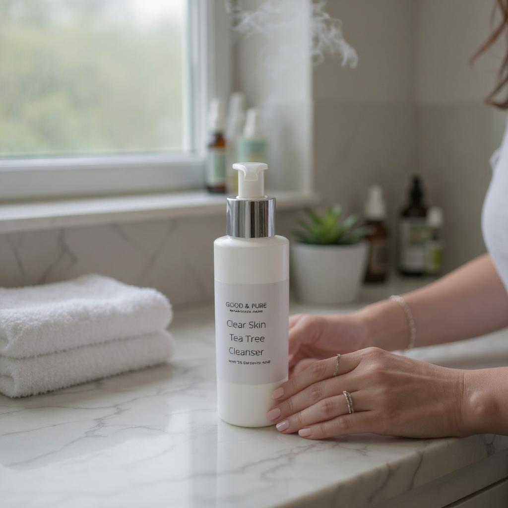 Clear Skin Tea Tree Cleanser with 2% Salicyclic Acid