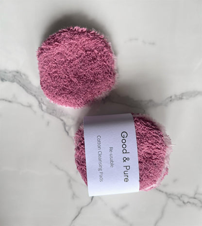 Re – usable 100 % Gentle Cotton Cleansing Pads