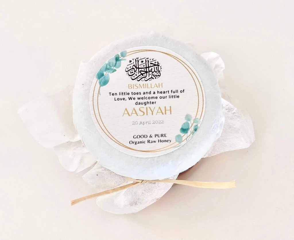 Organic Raw Honey (Mini Guest Favors)