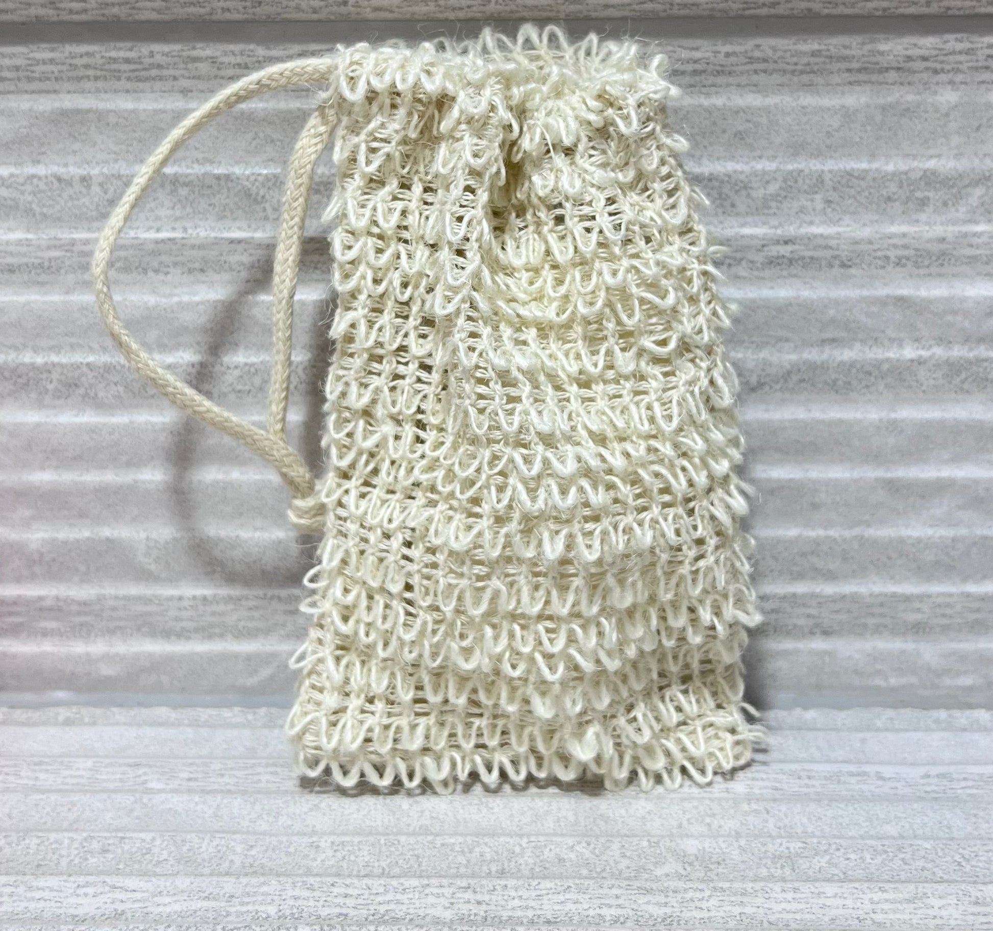 Natural Sisal Soap Saver Bag