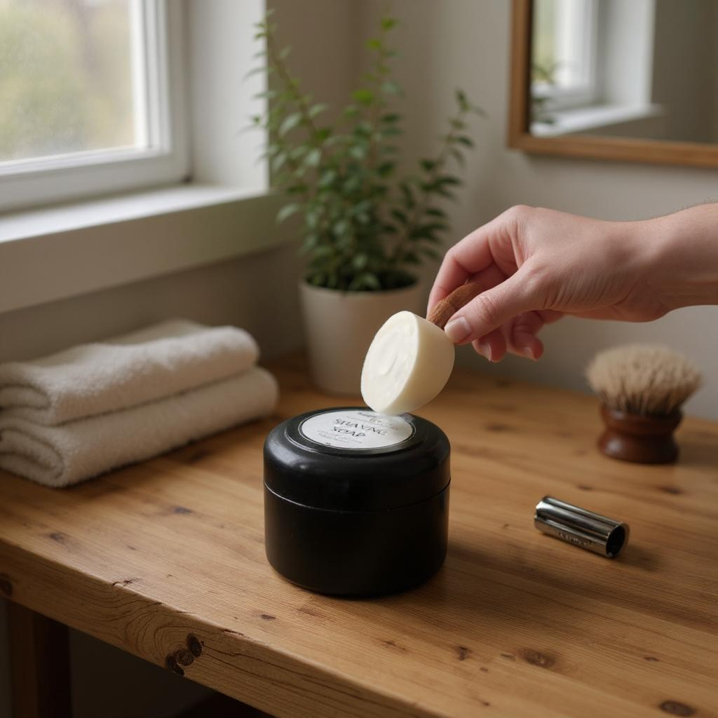 Bergamot Mens Shaving Soap