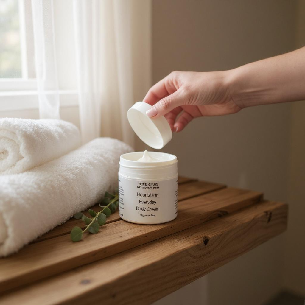 Pure & Unscented Body Cream 130ml
