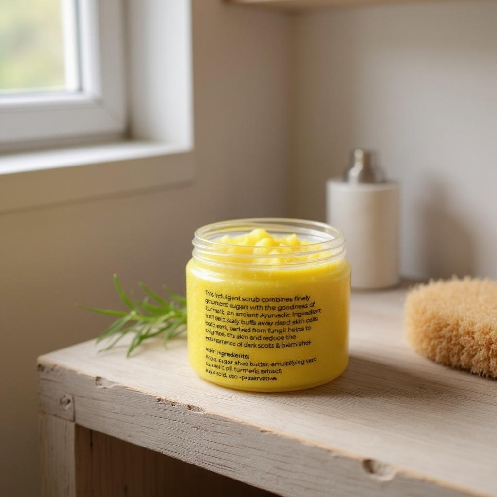 Tumeric & Kojic Body Exfoliator 180ml