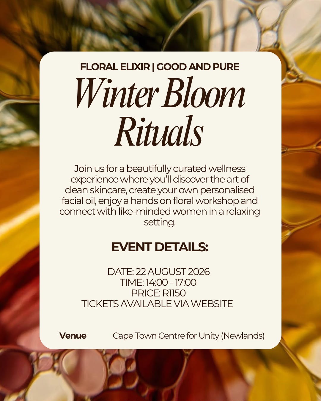 Winter Bloom Rituals Workshop